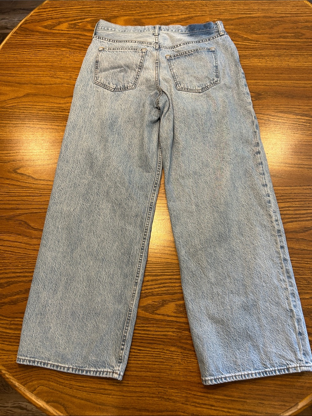 Abercrombie & Fitch Curve Love The Ultra Loose Low Rise Jean - Picture 6 of 11